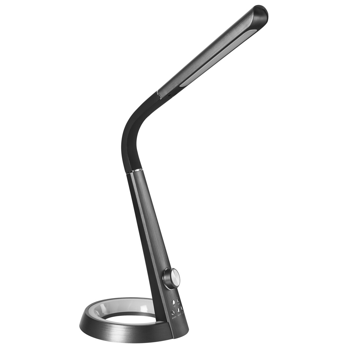 Lampa biurkowa LED CANOPUS Z portem USB Czarny