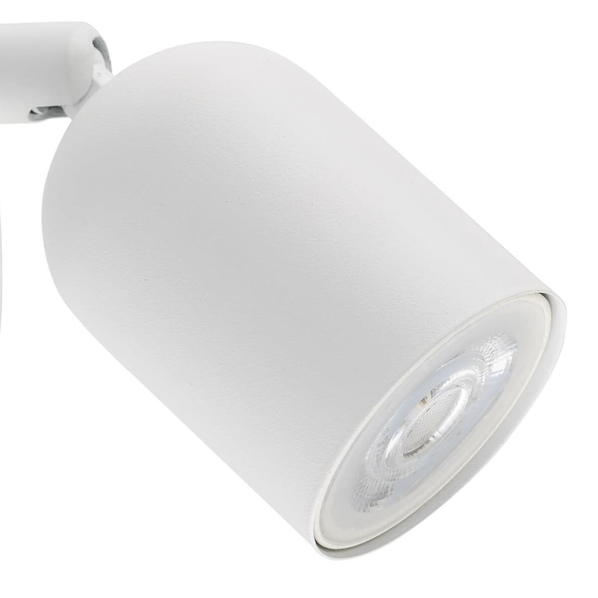 Lampa ścienna reflektorowa Top 4411 TK Lighting regulowana metalowa biała