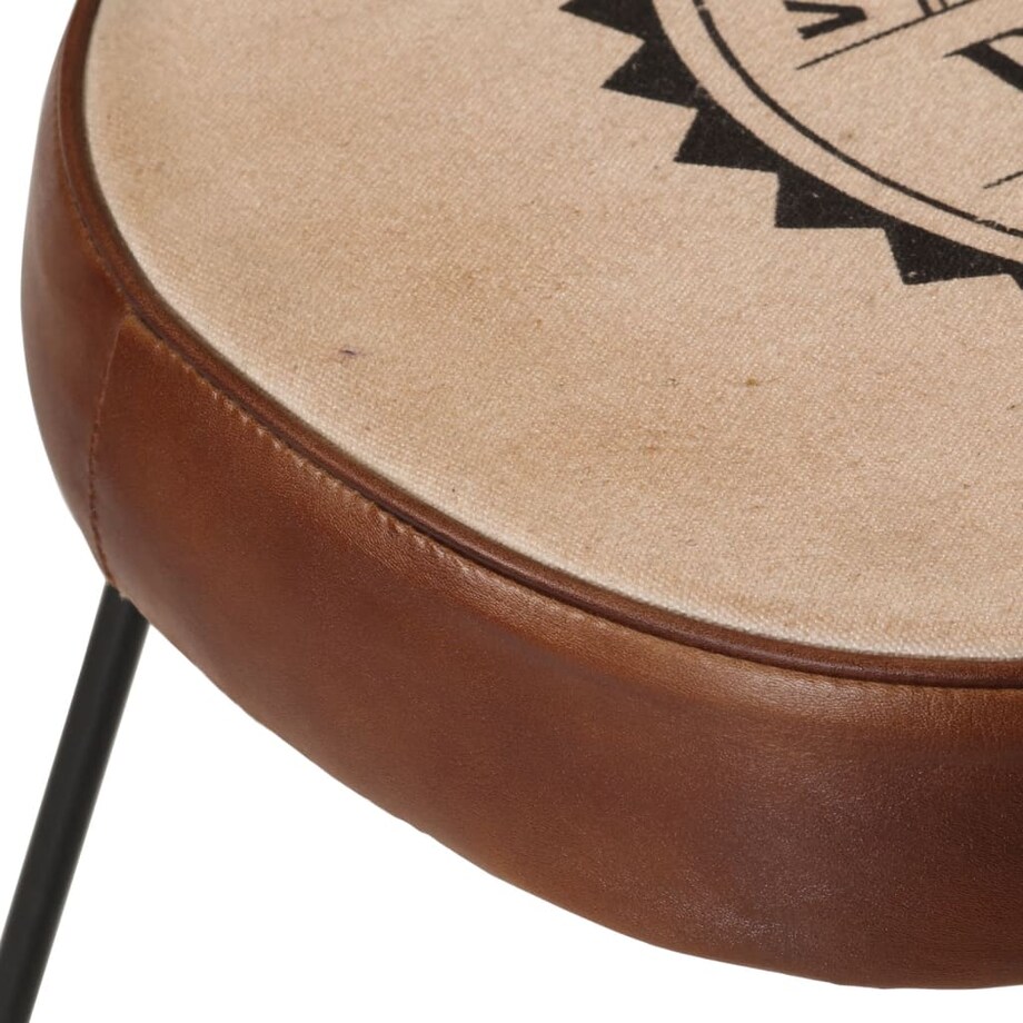 vidaXL Stołki barowe, 2 szt., ciemnobrązowe, 40x29,5x53 cm