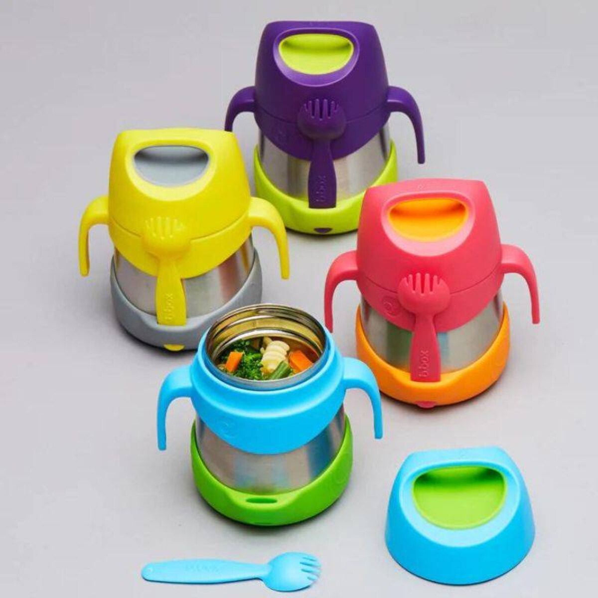 Termos na jedzenie dla dzieci 335 ml Strawberry Shake, b.box