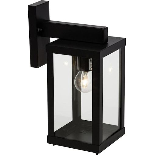 Kinkiet zewnętrzny cube Gaia 44482/06 Brilliant prostokątny IP44 czarny