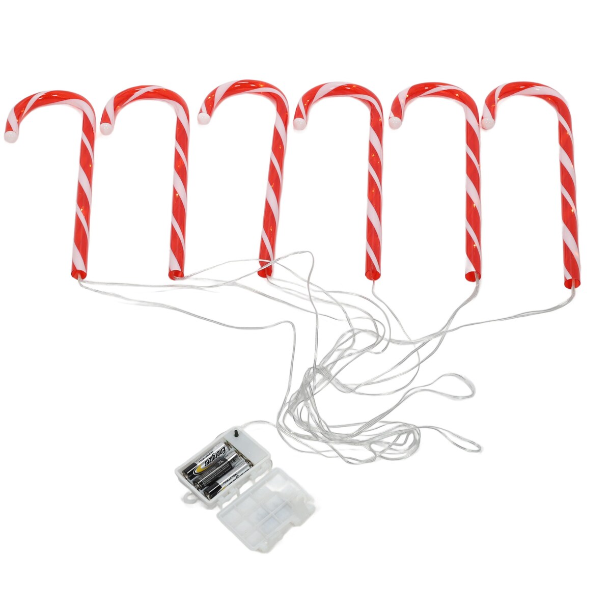 Zestaw 4 lamp świątecznych, 47 cm