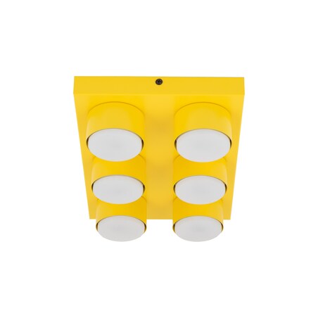Lampa sufitowa BRIX YELLOW 11291 TK Lighting, nowoczesna, żółta