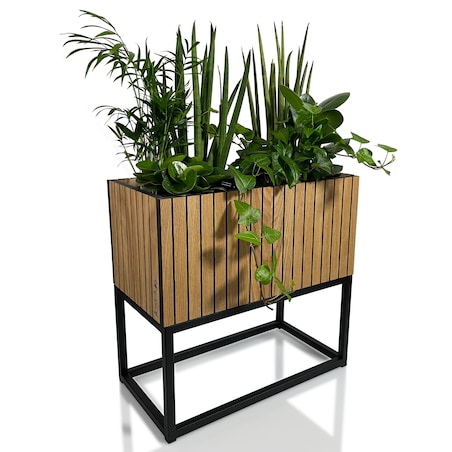 Kwietnik LOFT FIORINO lamele 42x22x40 cm