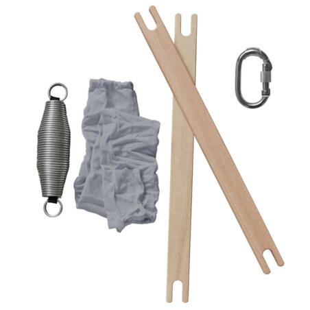 Zestaw do przekształcenia hamaka/huśtawki bliźniaczej - szary