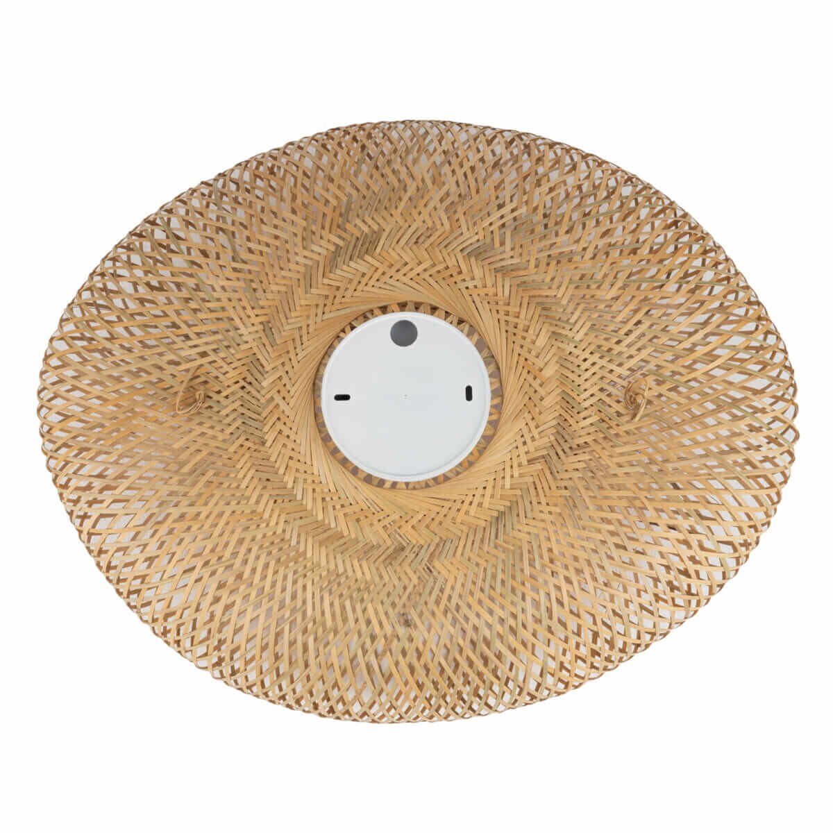 Bambusowy plafon Havana 11171 Nowodvorski japandi klatka siatka drewniany biały