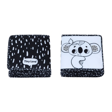 Książeczka interaktywna - dwustronna - Décor czarno-biała