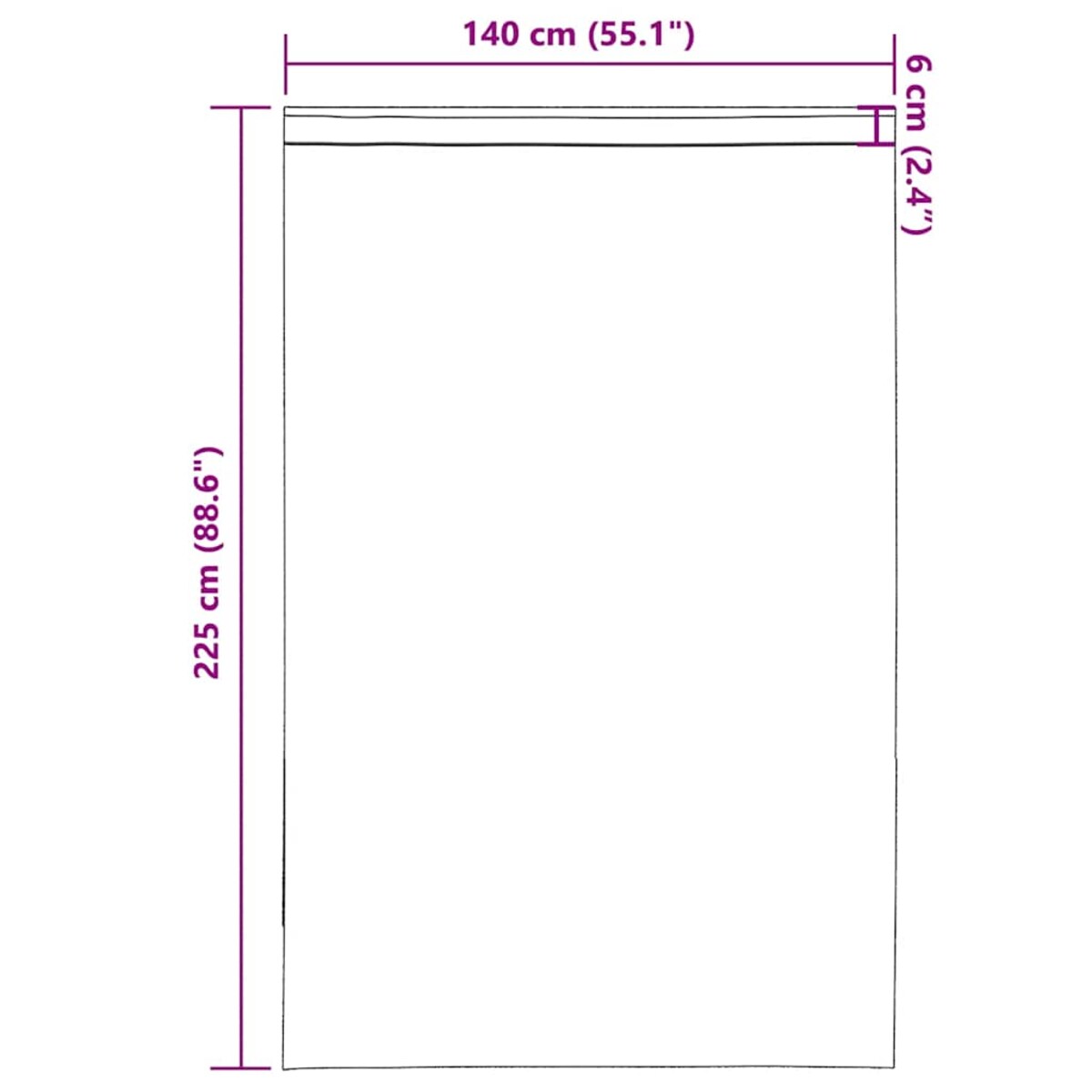 vidaXL Zasłony woalowe z kieszeniami na drążek 2 szt. Jasnobrązowe