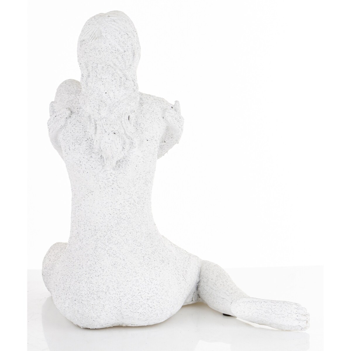 Figura siedzącej kobiety 21,5x21x15 cm DONNA-3