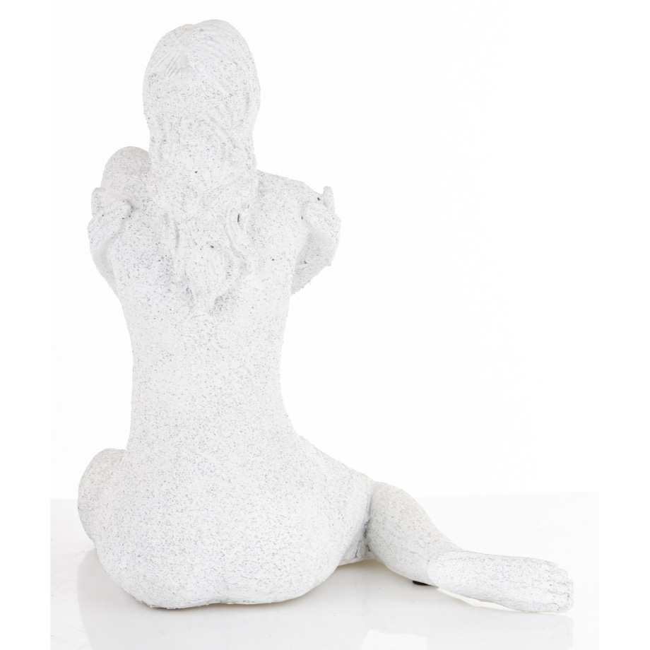 Figura siedzącej kobiety 21,5x21x15 cm DONNA-3