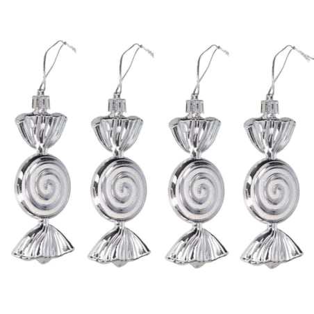 Bombki Plastikowe Na Choinkę Stroik 4Szt Bombki Choinkowe