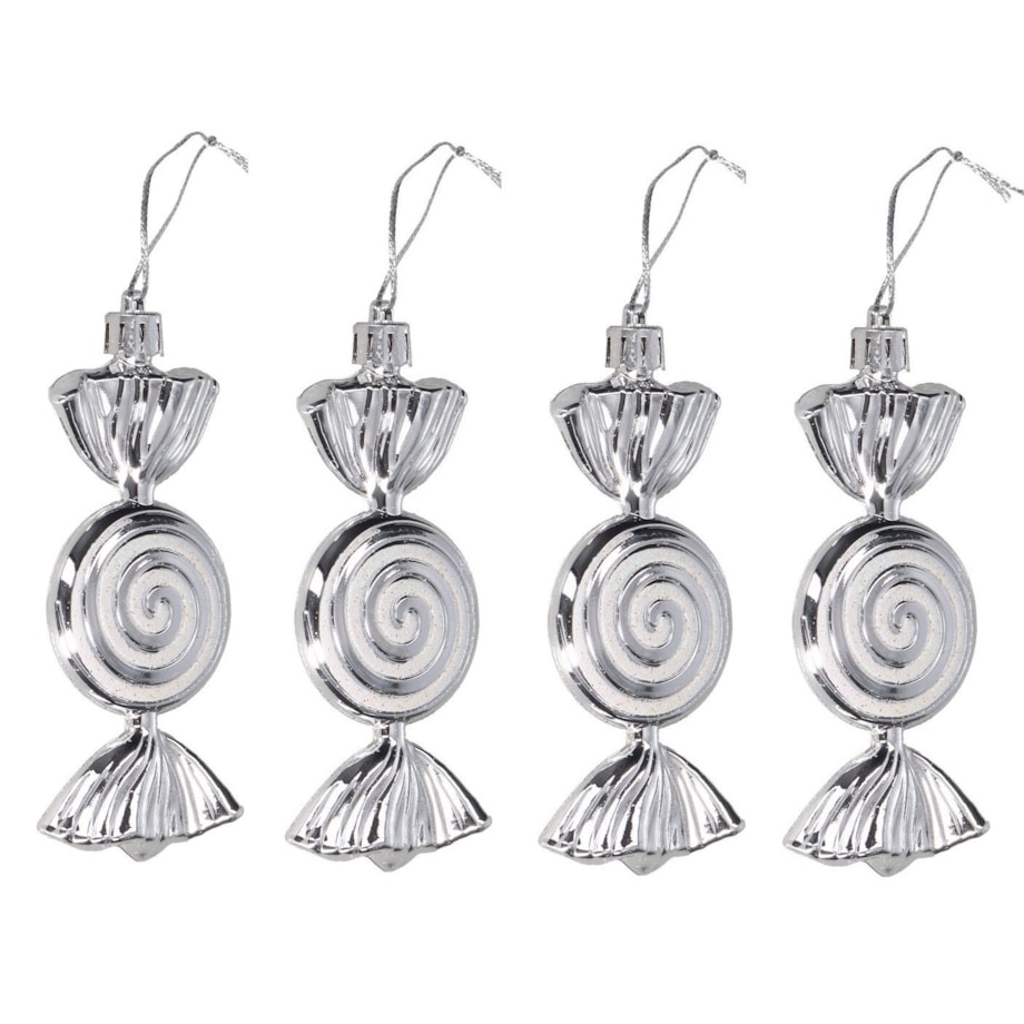 Bombki Plastikowe Na Choinkę Stroik 4Szt Bombki Choinkowe