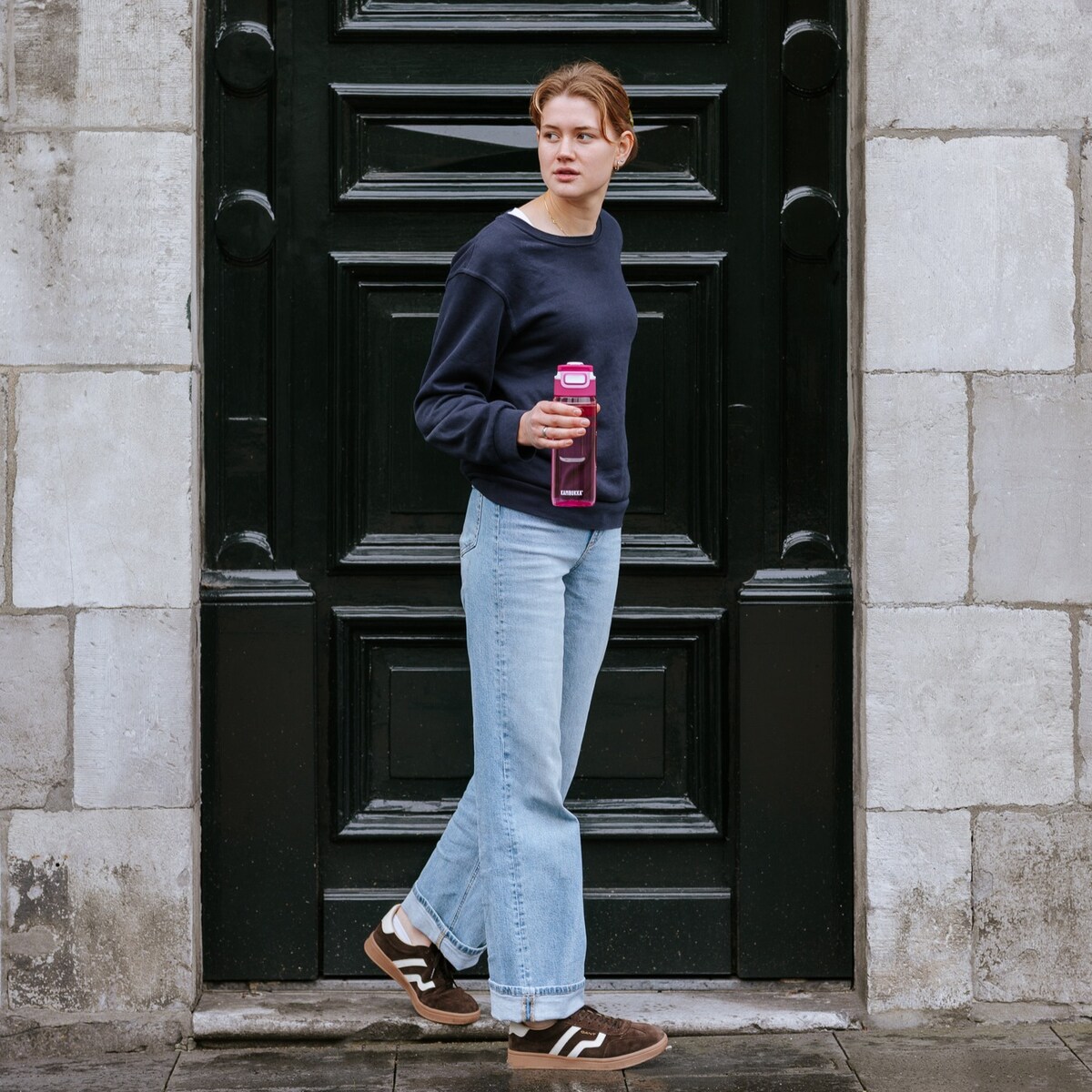 Butelka na wodę bidon Elton 750 ml - Mulberry Mood