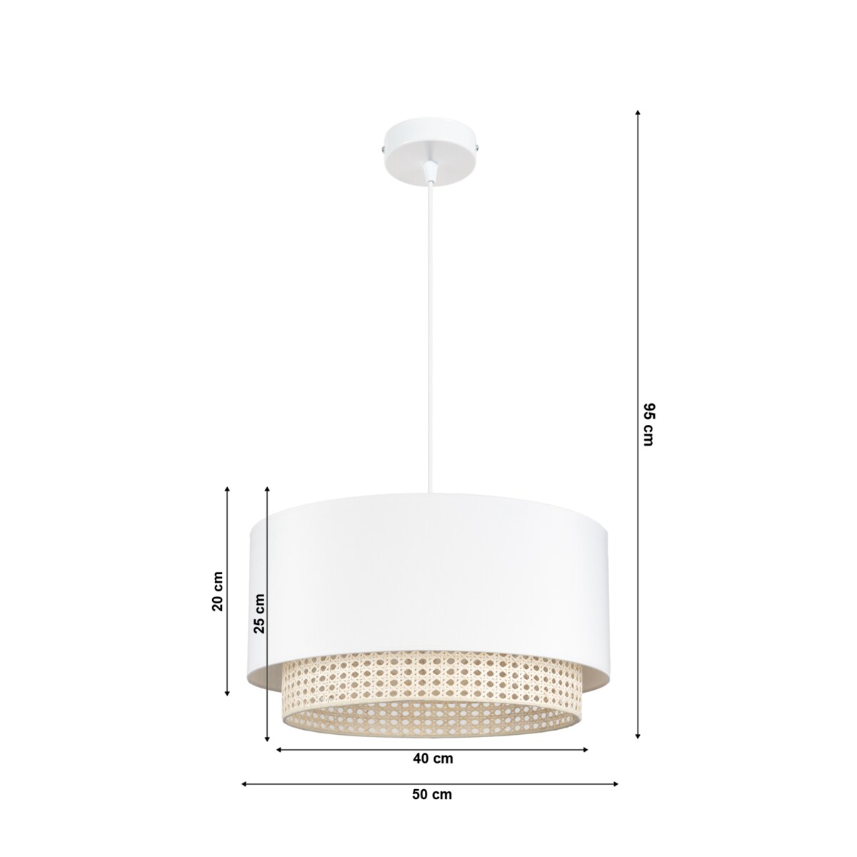 Lampa sufitowa BOSCO 0141 BELIS kolor biały