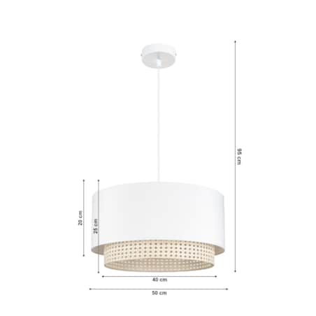 Lampa sufitowa BOSCO 0141 BELIS kolor biały