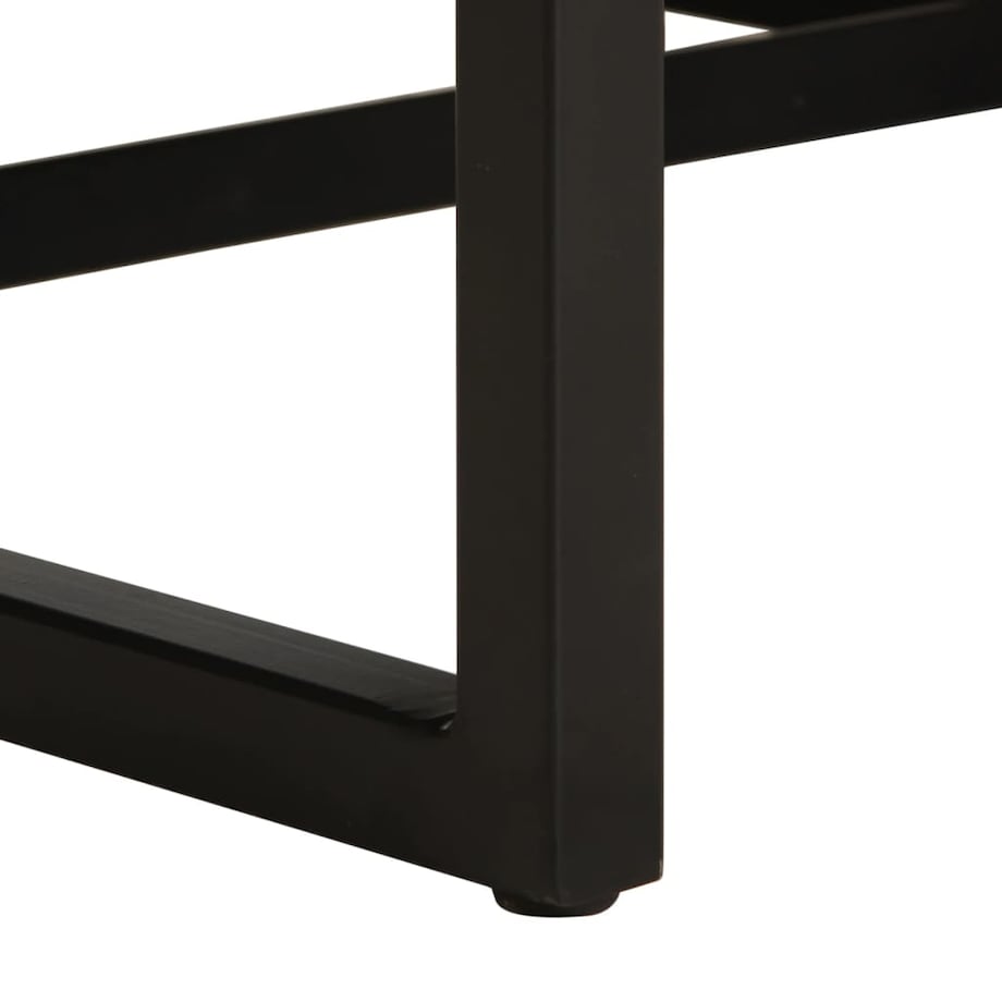 vidaXL Fotel, czarny, skóra naturalna