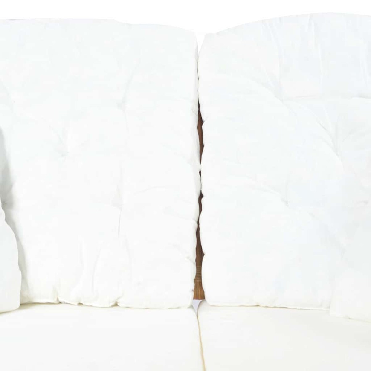 vidaXL 2-osobowa sofa, jasnobrązowa, rattanowa