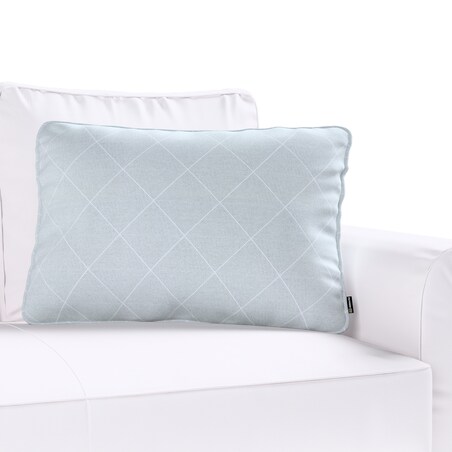 Poszewka Gabi na poduszkę prostokątna 60x40 szaro-srebrne romby