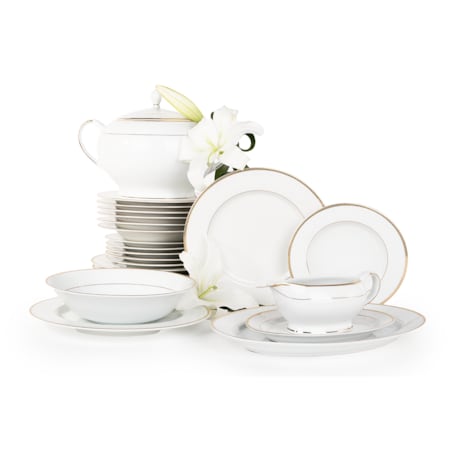 Serwis obiadowy 6os. (24el.) NEW HOLLIS GOLD