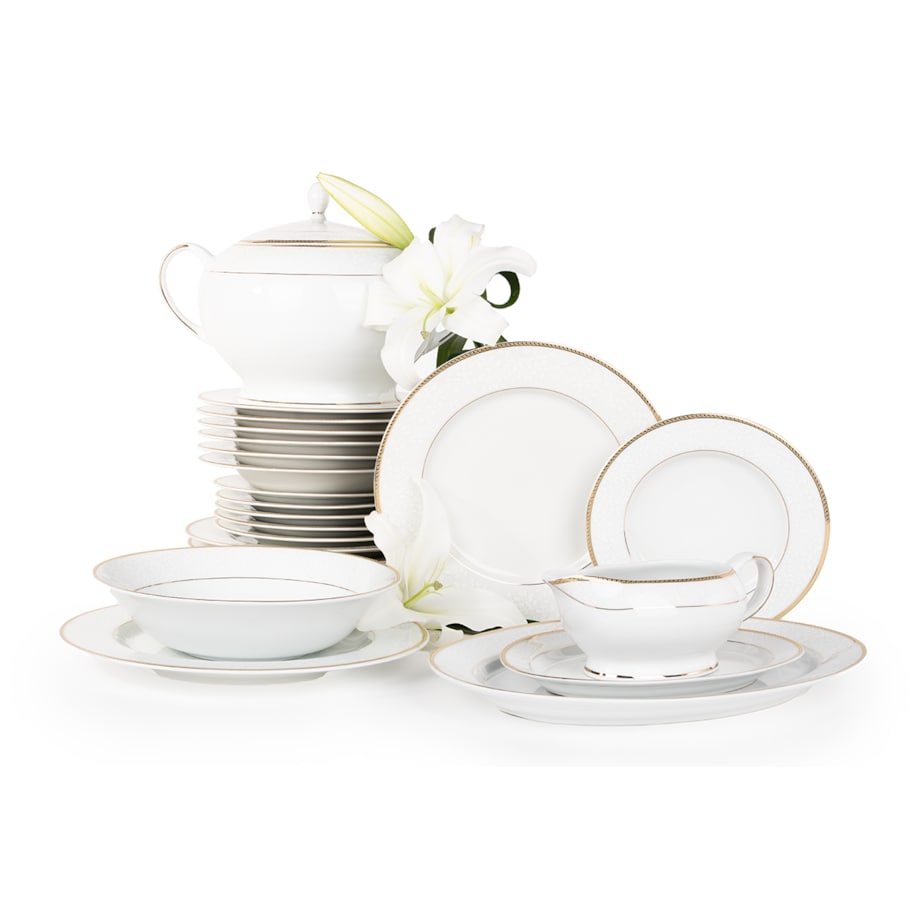 Serwis obiadowy 6os. (24el.) NEW HOLLIS GOLD