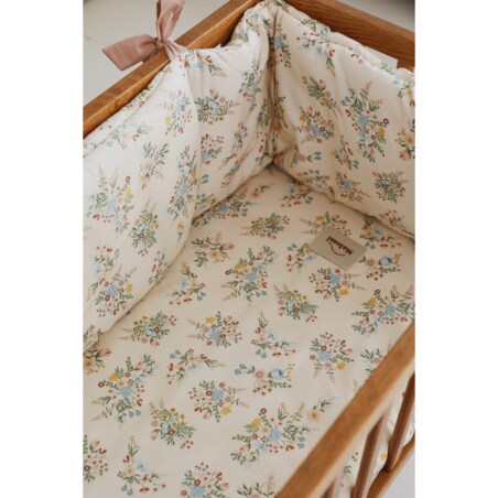 Ochraniacz do łóżeczka Blooming Meadow - S