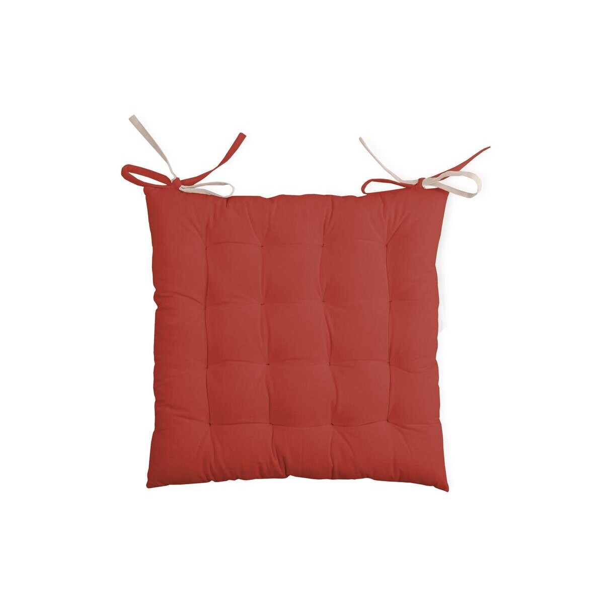 Poduszka na krzesło wiązana DUO, 100% bawełny, 40 x 40 cm