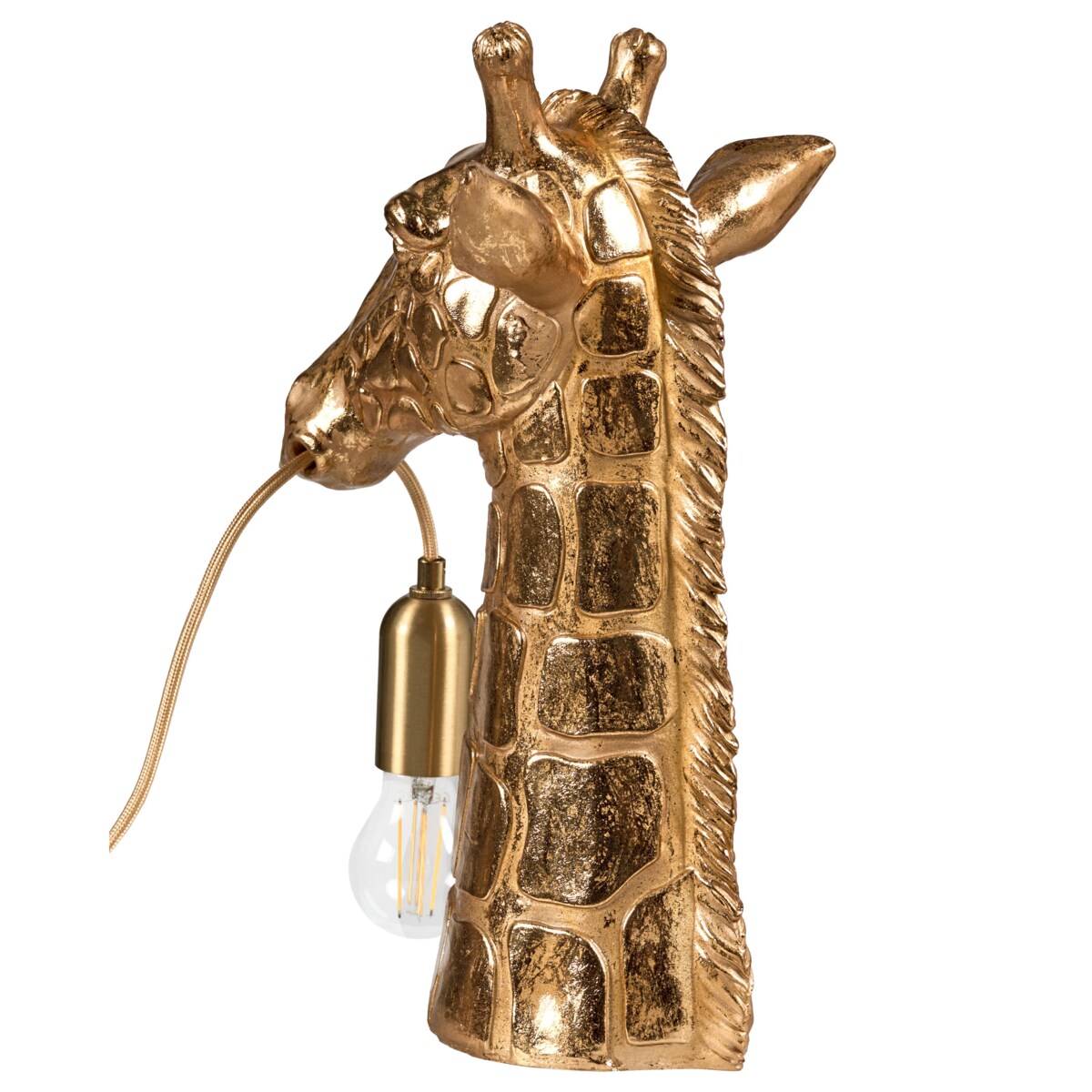 Lampa stołowa Żyrafa MALAIKA Złoty