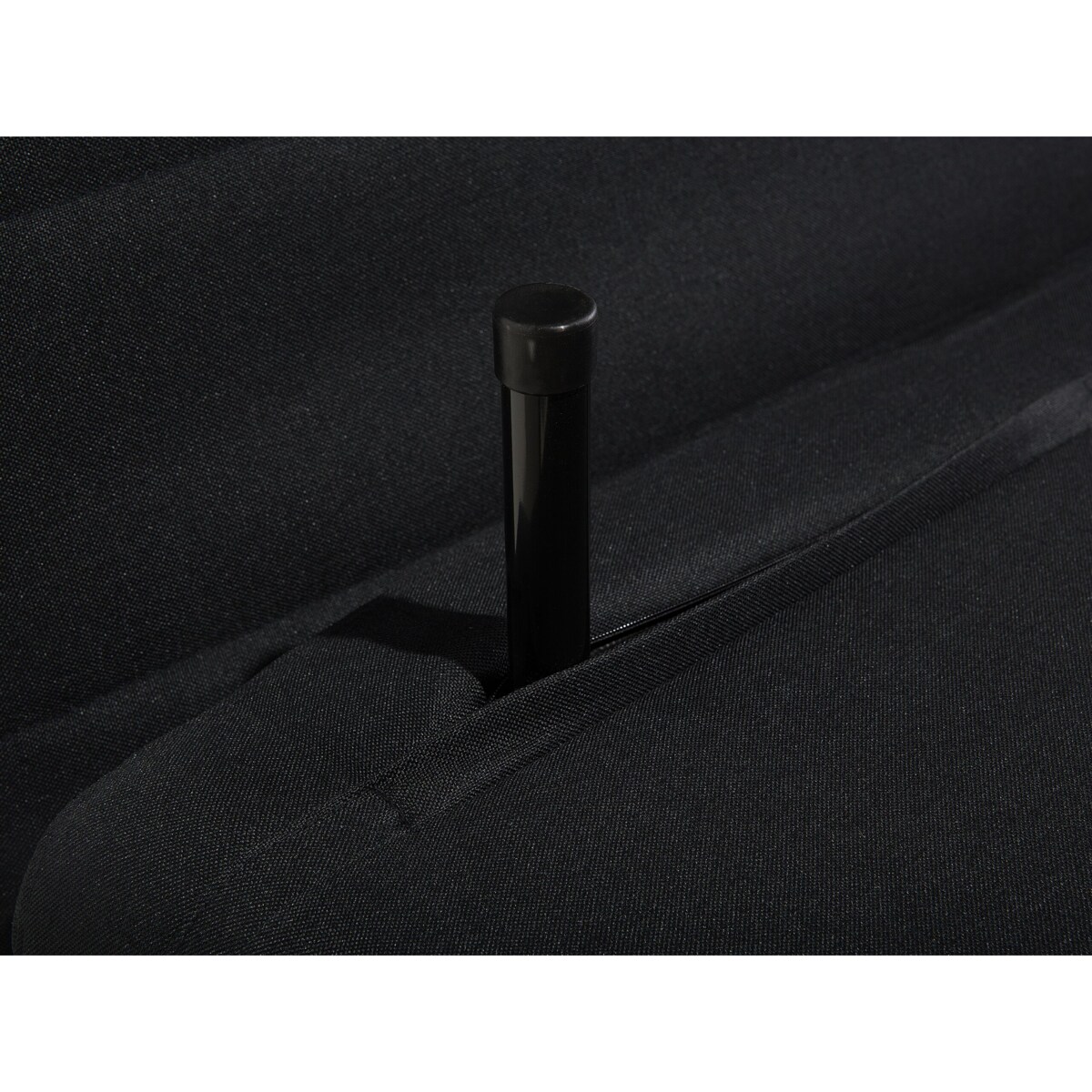 Sofa rozkładana czarna SETTEN