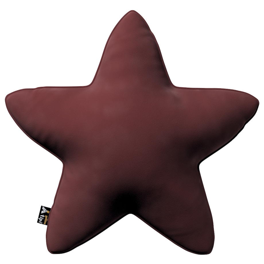 Poduszka Lucky Star, bordowy, 52x15x52cm, Posh Velvet
