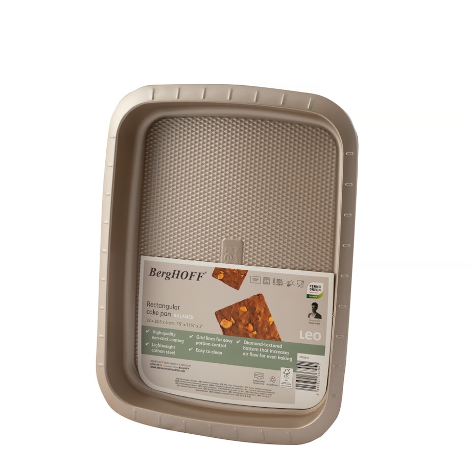 Duża forma blacha do pieczenia ciasta BALANCE 34x25 cm BergHOFF