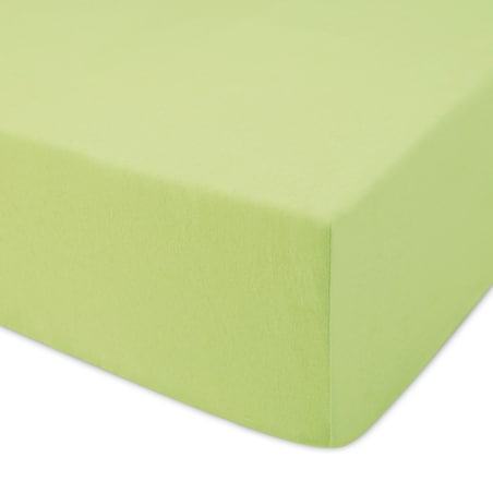 Prześcieradło jersey z gumką 40x90 kolor Limonka