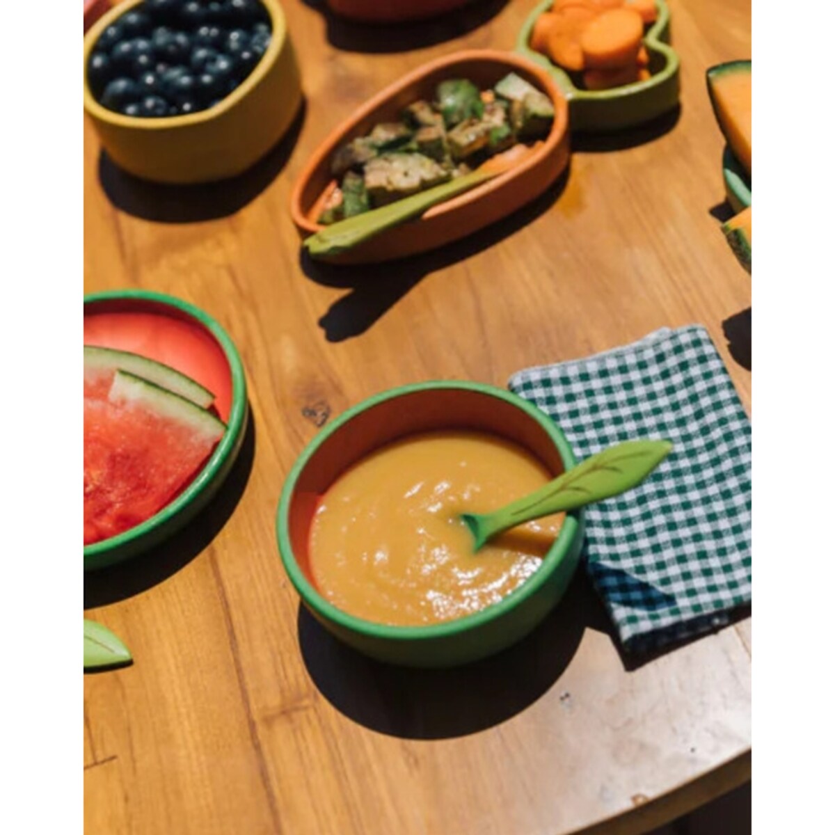 Oli & Carol Drewniana Miseczka dla Dziecka Arbuz