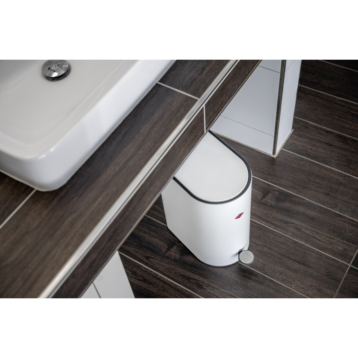 Kosz na śmieci STEP BOY 9l biały matt - WESCO