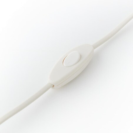 Abażurowa lampka stołowa Primo 61047/28 Brilliant ceramiczna beżowy