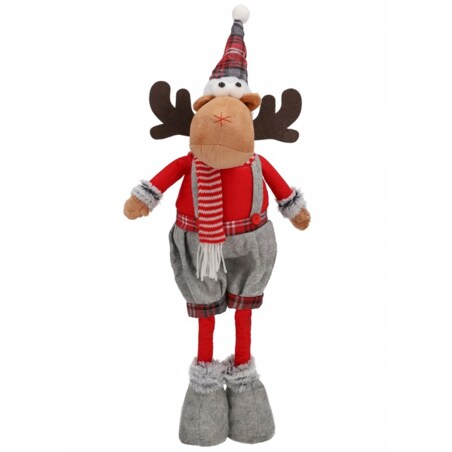 RENIFERY świąteczny ŁOŚ dekoracja para świąteczna skrzaty gnom ozdoba