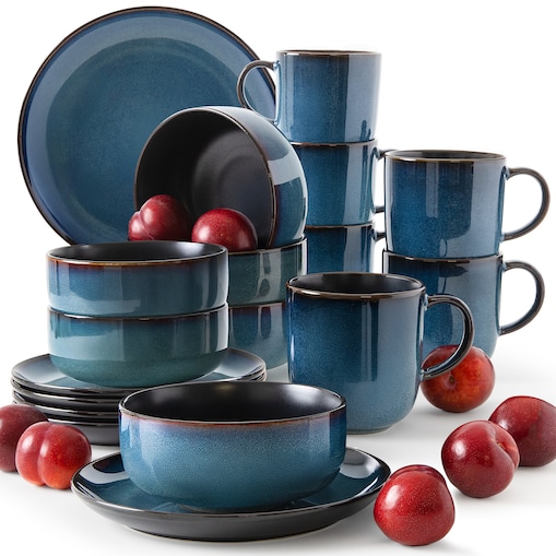 BALI Zestaw śniadaniowy 6 os. (18 el.)