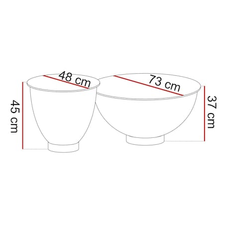 Stolik kawowy ESTELLE 2w1 czarny biały marmur ze złotym