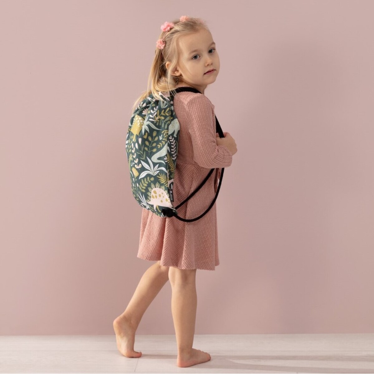 Worek plecak Kiddy, kolorowy, 28x40cm, Magic Collection