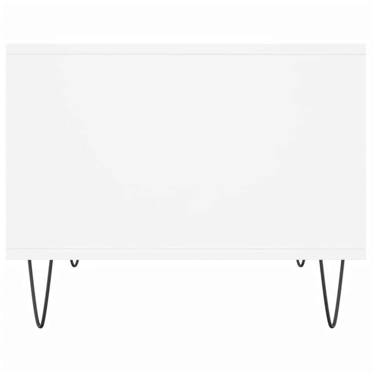 vidaXL Stolik kawowy, biały, 60x50x40 cm, materiał drewnopochodny