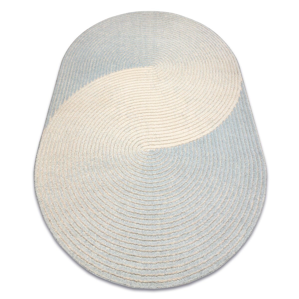 Dywan FLUX owal 461.67.AE502 wełniany OSTA - 160x230 cm