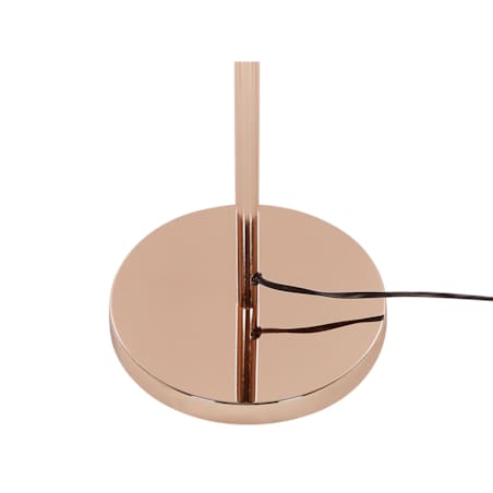 Lampa podłogowa metalowa miedziana SENETTE