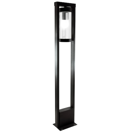 Stojąca lampa tarasowa Spectra 312358 Polux rama prostokątna IP44 czarna