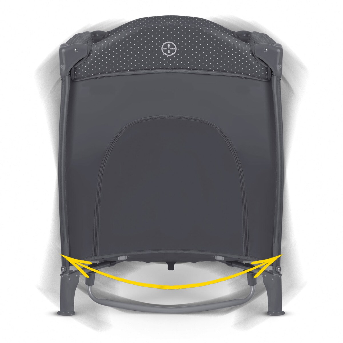 Łóżeczko turystyczne dla dziecka składane podróżne kojec Ricokids + materac + torba