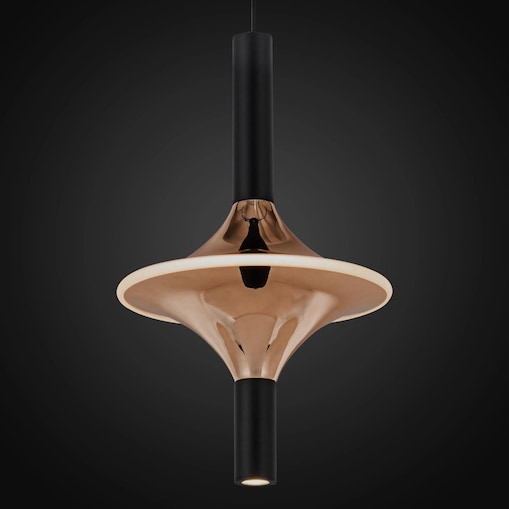 Lampa wisząca Spinoza złota