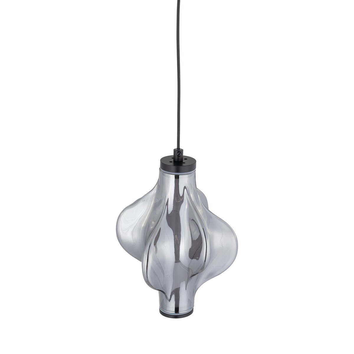 Lampa wisząca LED 8W TK Lighting ELVA BLACK czarna 1032 lm 3000K regulowana nowoczesna do salonu kuchni i jadalni