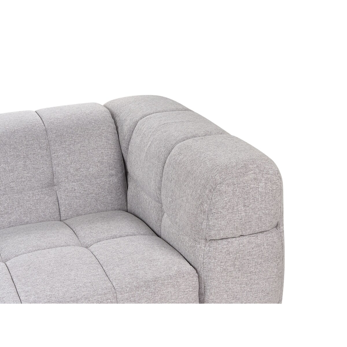 Sofa 3-osobowa szara MULLOLA