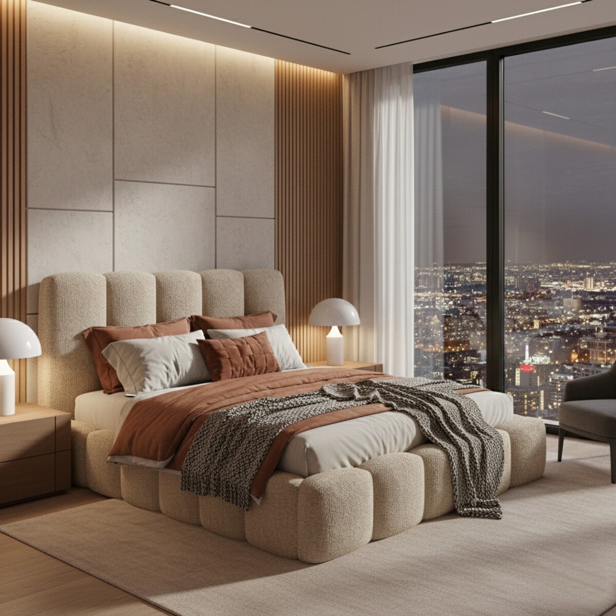 Łóżko Tapicerowane Monarch 120X200 Stelaż Pojemnik Na Pościel Loop 08