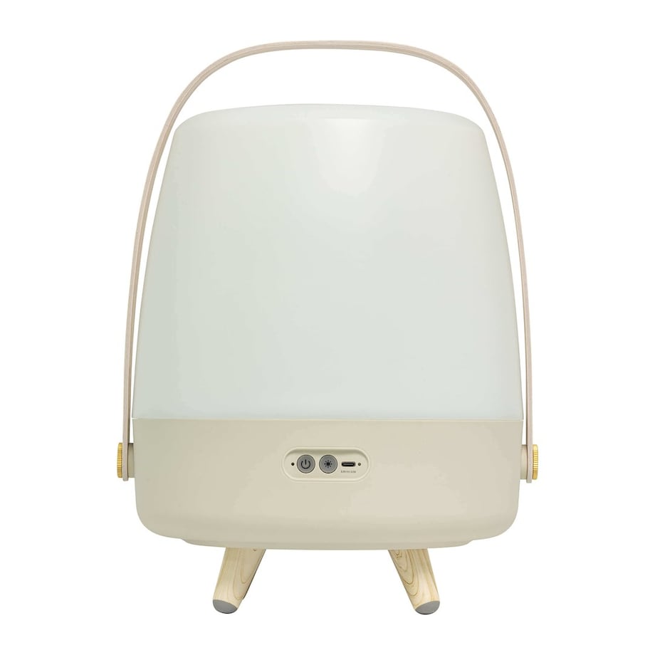 KOODUU LITE-UP PLAY Lampa przenośna z głośnikiem - Beżowy