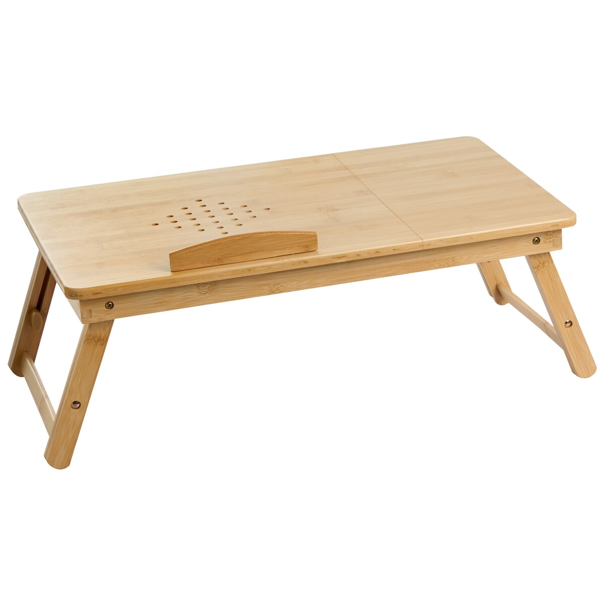 Składany stolik pod laptopa ORGE Jasnobrązowy 57 cm 35 cm