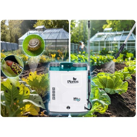 Opryskiwacz akumulatorowy Plonos PL-603 plecakowy elektryczny 16L 460300